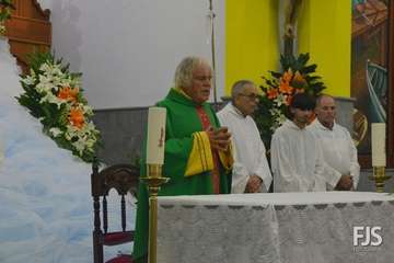 Bajada de la Virgen de las Nieves y encuentro folclórico Anzar en Lomo Magullo (Foto Francisco Javier Santana)